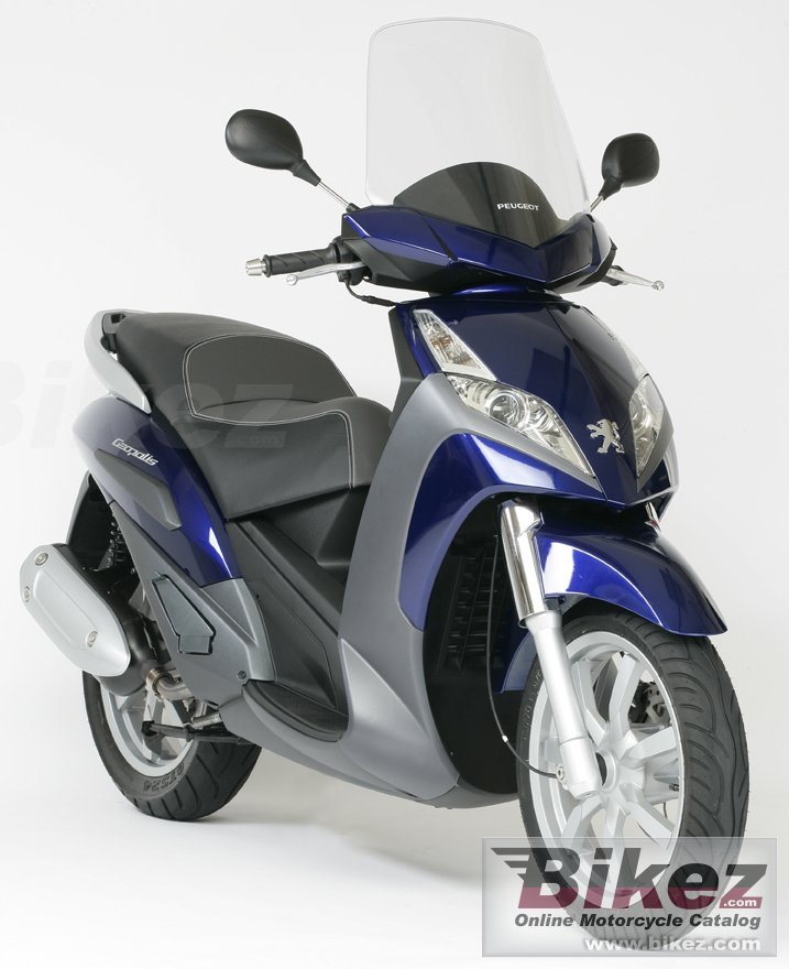 Big Peugeot geopolis 250 exec. picture and wallpaper from Bikez.com